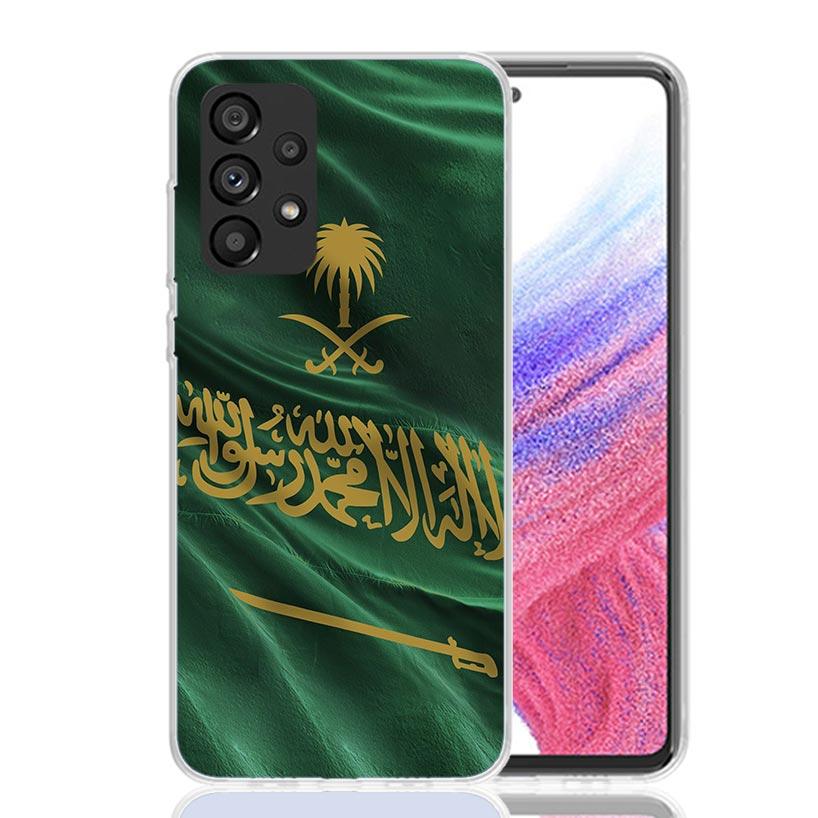 Kingdom Of Saudi Arabia Flag Phone Case for Samsung Galaxy A17 A16 A15 A14 A13 A57 A56 A55 A54 A53 A37 A36 A35 A34 A33 A26 A25 A