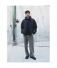 SHIFT.G Washed Wide Denim Pants Khaki