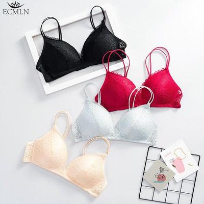 Nahtlose sexy Spitzen-BHs für Damen, kabellos, Push-Up, weiche Unterwäsche, Bralette, Dessous