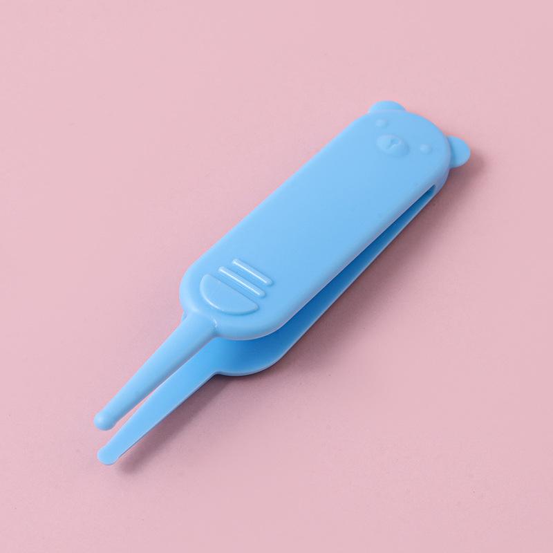 Baby Nose Tweezers Effective Nasal Booger and Ear Remover Tool Navel & Ear Cleaner Clip for Baby's Care Newborn Essential Stuff