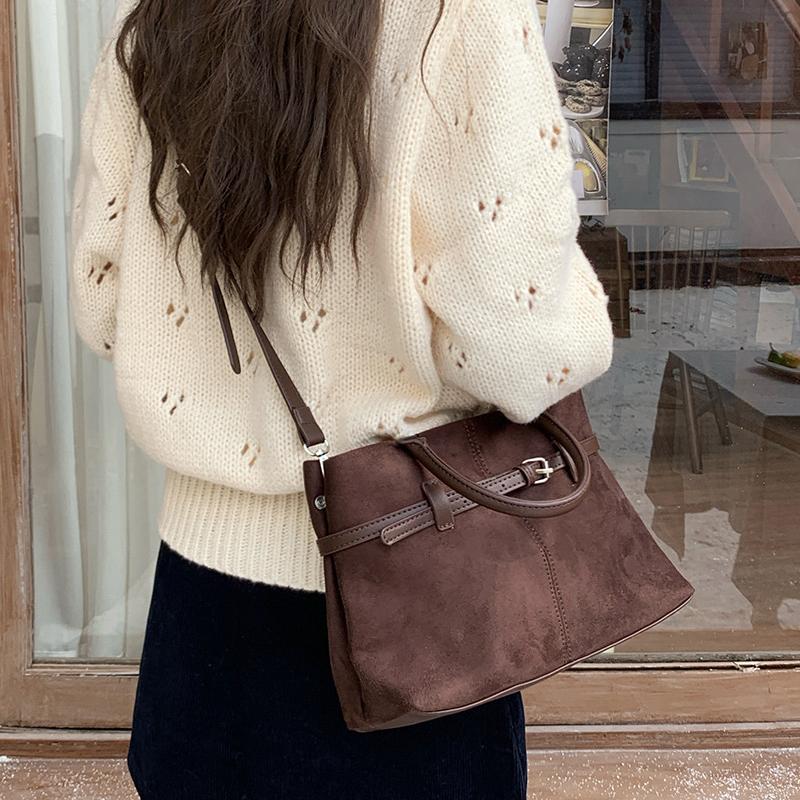 Yogodlns Vintage Designer Luxury Brand Women Handbags Simple Solid Small Crossbody Bag High Quality PU Leather Female Tote Bag