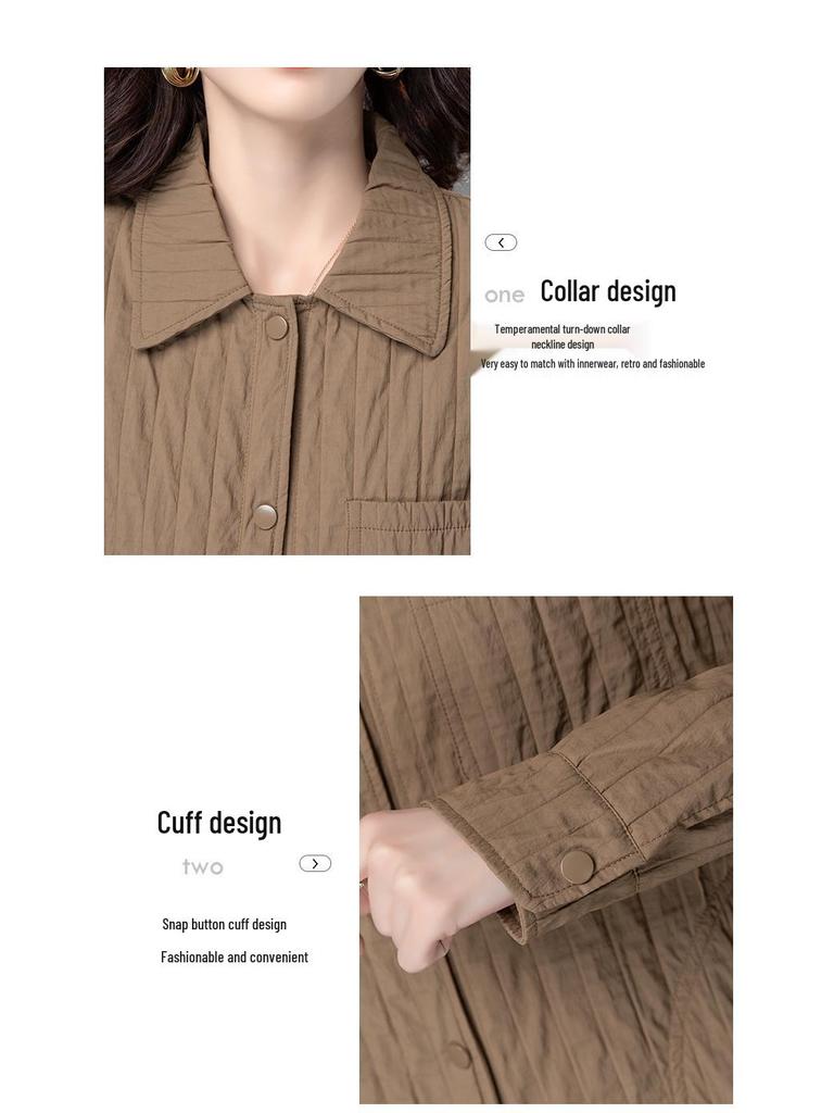 Thick Quilted Shirt Jacket