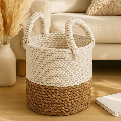Seagrass Basket Set, Natural White