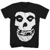 Misfits Bawełniany T-shirt z Graficznym Nadrukiem Męski Czaszka Zespół Punk Rockowy Koszulka Y2K Grunge S-4XL