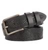 Personalized Men's Leather Belt for Jeans – Customized Carving Cowhide Belt Fashion Accessory