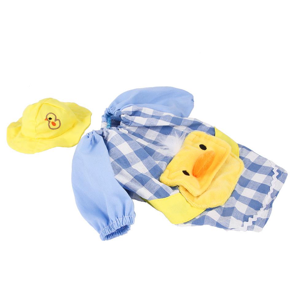

Little Yellow Duck Cartoon Dog Clothes Pet Clothes Dog Cat Supplies Spring Summer Autumn Cat Suit Bipod Hat XS
