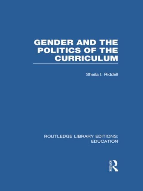 Bok Gender and the Politics of the Curriculum