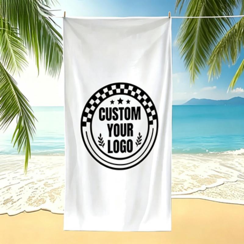 Personalized Beach Towel Customize Photo Funny Picture Microfiber Beach Towel Thin Absorbent For Beach Swimming Yoga Bath Sports