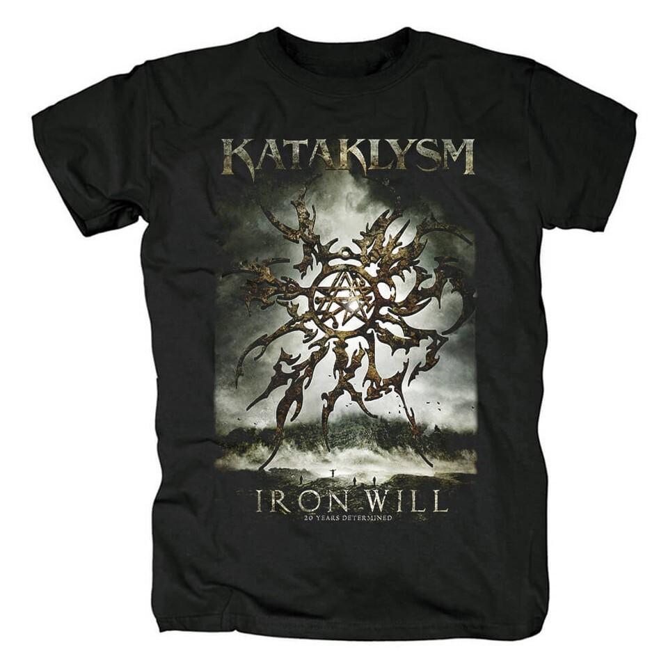 Vtg Kataklysm Band Gift For Fans Black Cotton T Shirt For Men All Size KN101 XXXL