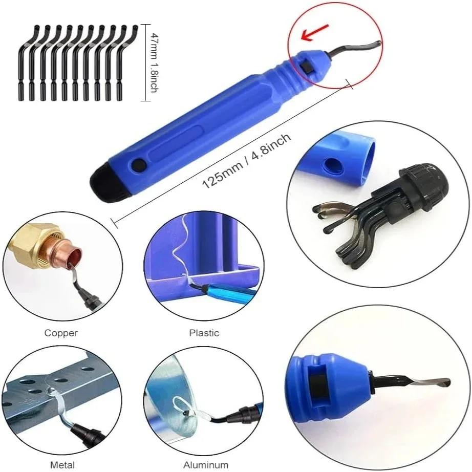 3D Model Grinding Tool Deburring Engraving Knife Kit Carving Tool DIY File Cutter Scraper Trimming Tool 3D Print Tool Kit