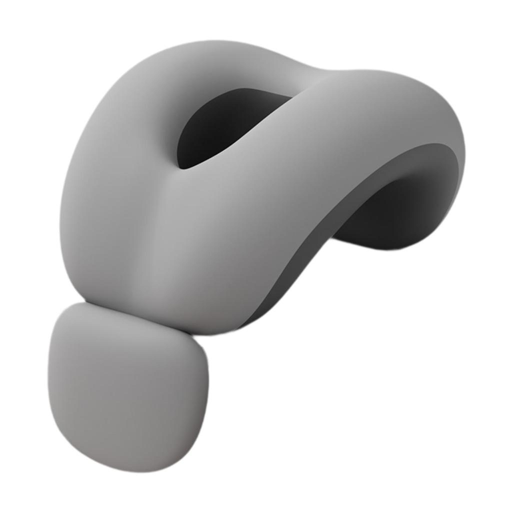 Face Down Pillow Nap Donut Pillow Memory Foam Compact for Ladies Teenagers Ergonomic Soft Breathable Support Headrest for Car