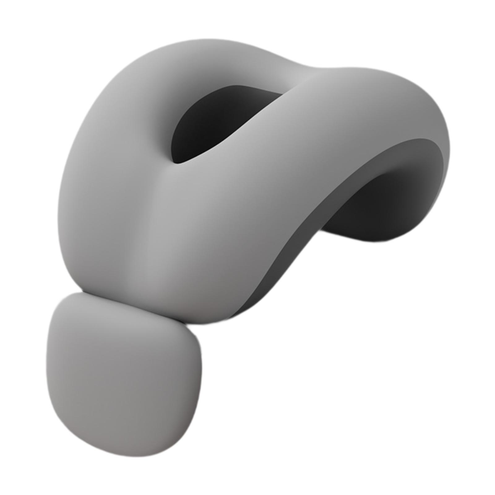 Face Down Pillow,Multipurpose,Slow ,Compact Ergonomic Travel Neck Wedge Desk Nap Pillow Headrest for Airplanes Car Office