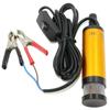 Pompă submersibilă electrică DC mini portabilă 12V 24V pentru pomparea uleiului motorină apă din aliaj de aluminiu pompă de transfer de combustibil 12L/min