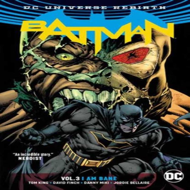 Batman Vol. 3 I Am Bane by David Finch Paperback Book 9781779528056