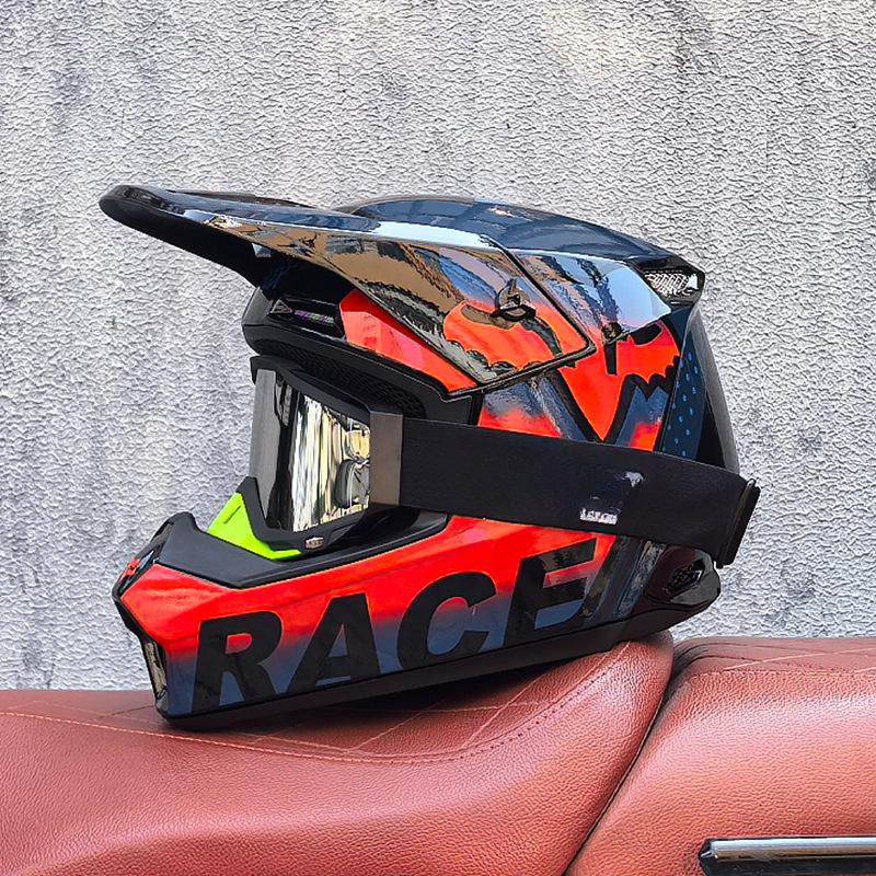Off-Road Helmets Kids Teens Electric Bike Helmets Men and Women Rally Helmets Mountain Bike Riding Downhill