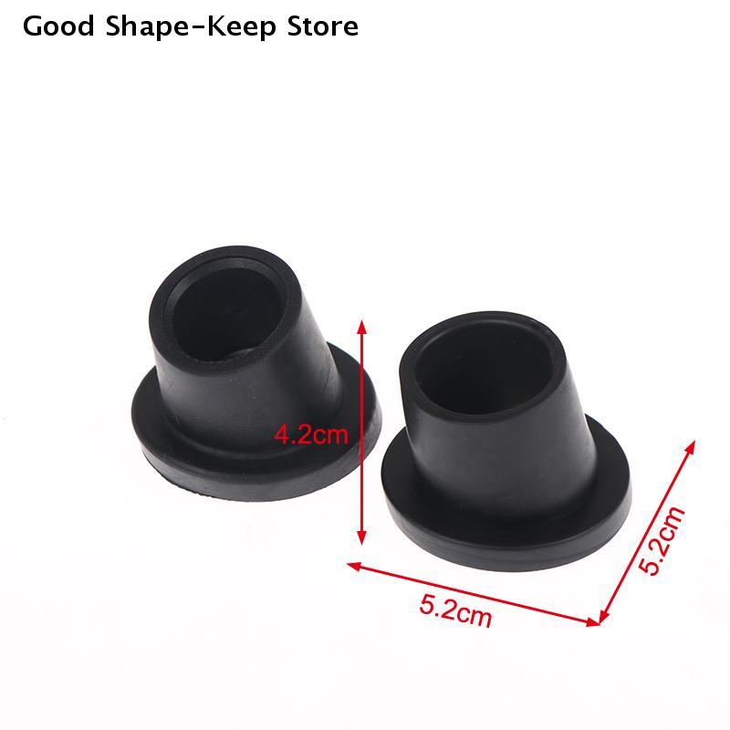 Tappetino Doccia di Alta Qualità, Sgabelli Doccia, Piedini Inclinati per Gambe Mobili ID 25/28mm, Tappi per Gambe Mobili Neri