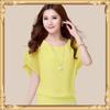 Women Blouse Chiffon Batwing Shirts Summer Casual Loose Tops