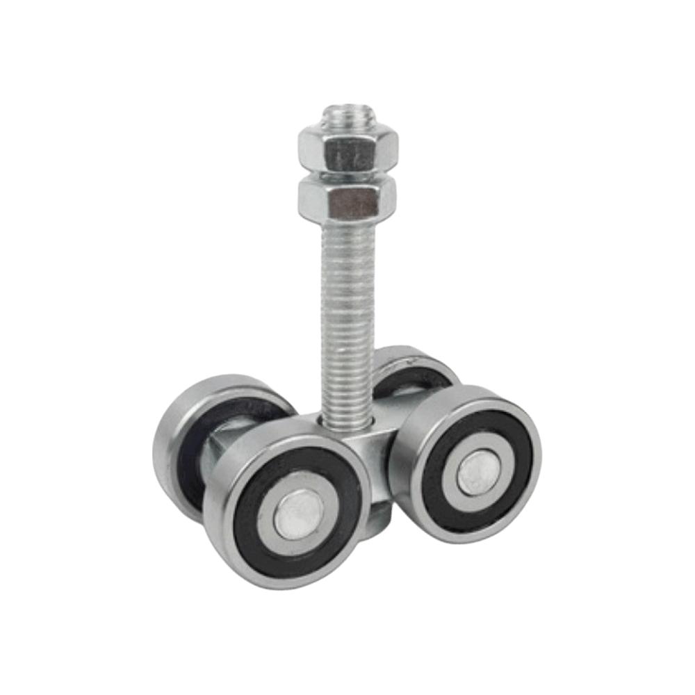 Steel Hardware Barn Door Rollers Ceiling Mount Heavy Duty Sliding Door Hanger  Wardrobe Doors