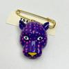 Elegant Enamel Leopard Head Brooch For Women Luxury Vintage Queen Style Pin Accessory Daily Party Accessory
