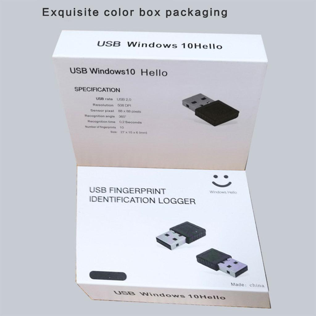 Security for Key Mini USB Fingerprint Reader for Windows 10 360° for Touch Speed