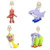 Brainrot Al Italian Tungtungtung Sahur Keychain Shark Cartoon Figure Pendant Toy