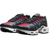 Nike Air Max Plus GS Jasně karmínová antracitová Dětské tenisky Červená Vlčí šedá Bílá CD0609-604