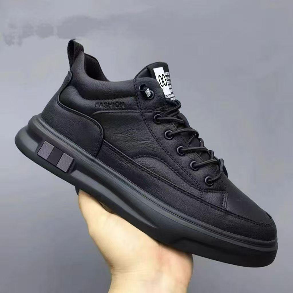 Scarpe Casual da Uomo in Pelle con Suola Morbida - Comode, Traspiranti, Trendy e alla Moda per l'Uso Quotidiano