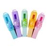 5Pcs Cartoon Animal Sliding Pencil Erasers Retractable Erasers Refillable Push Pull Eraser For Student Kid Writing
