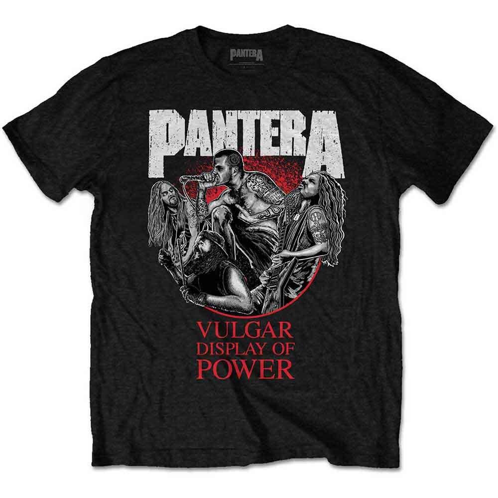 Pantera Vulgar Display of Power 30th T-Shirt Black New Unisex T-Shirt XXXL
