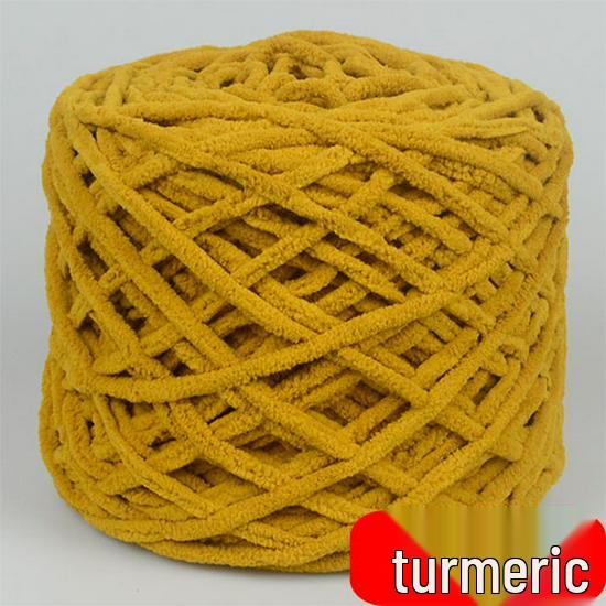 Plush Wool Yarn for Hand-Knitted Crochet Shoes & Slippers
