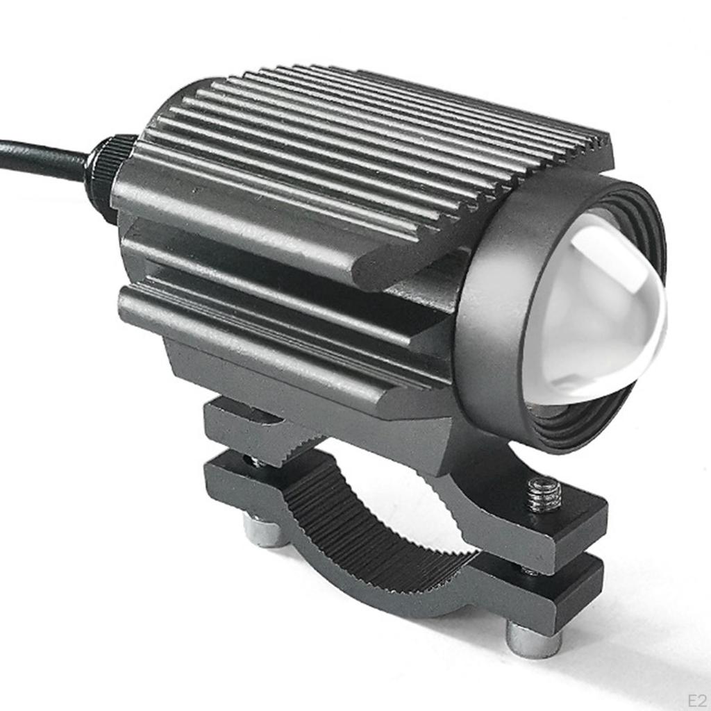Universal Motorcycle Headlight ,Dual Lamp, Racer ATV Car Waterproof Scooter Spotlights Truck 12-80V