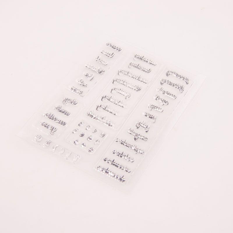 Silicone Seal Stamp DIY Greeting Card Scrapbooking Embossing Photo Album Decors Top Sale