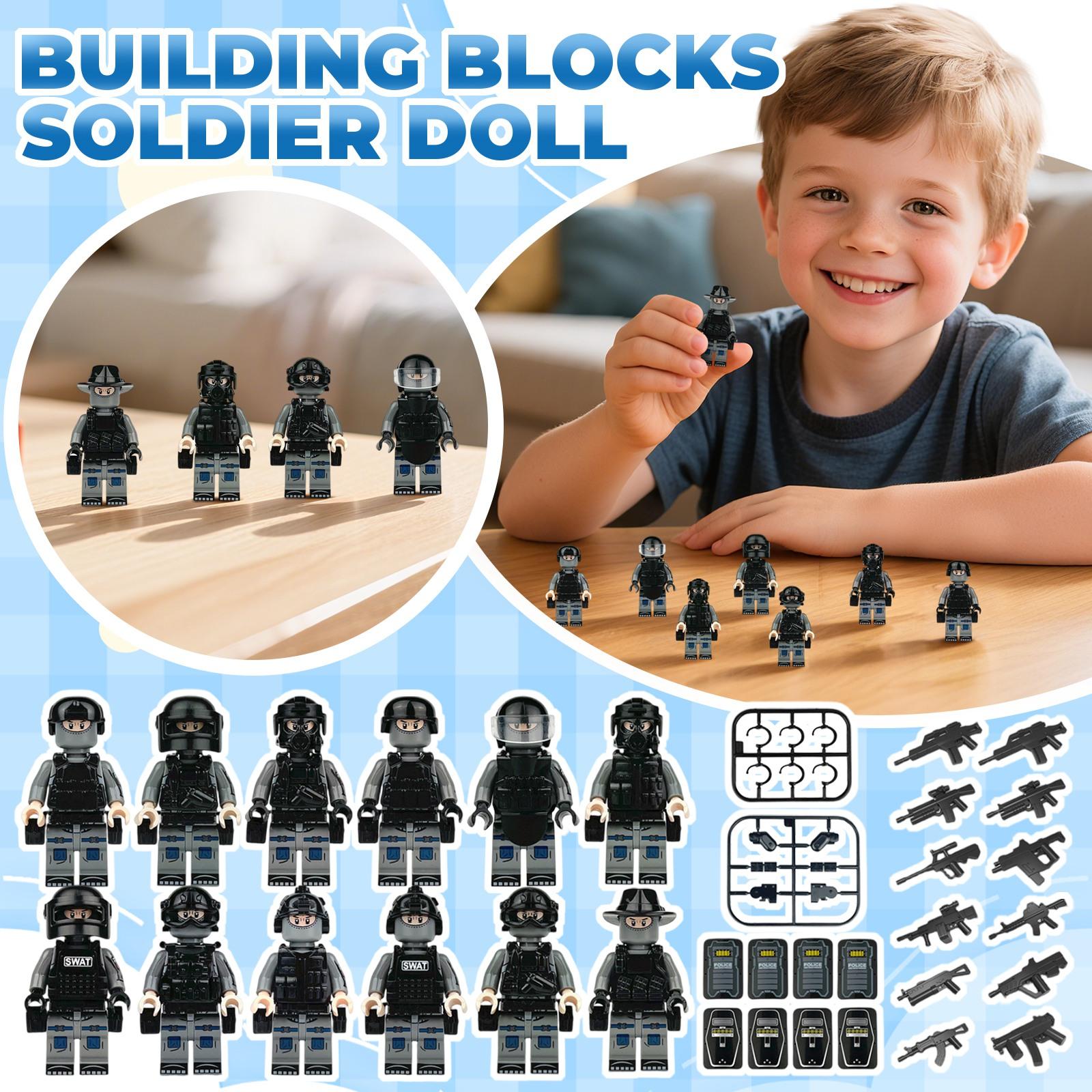 

Детские фигурки-конструкторы — лучшие подарки для детей One Size чёрный