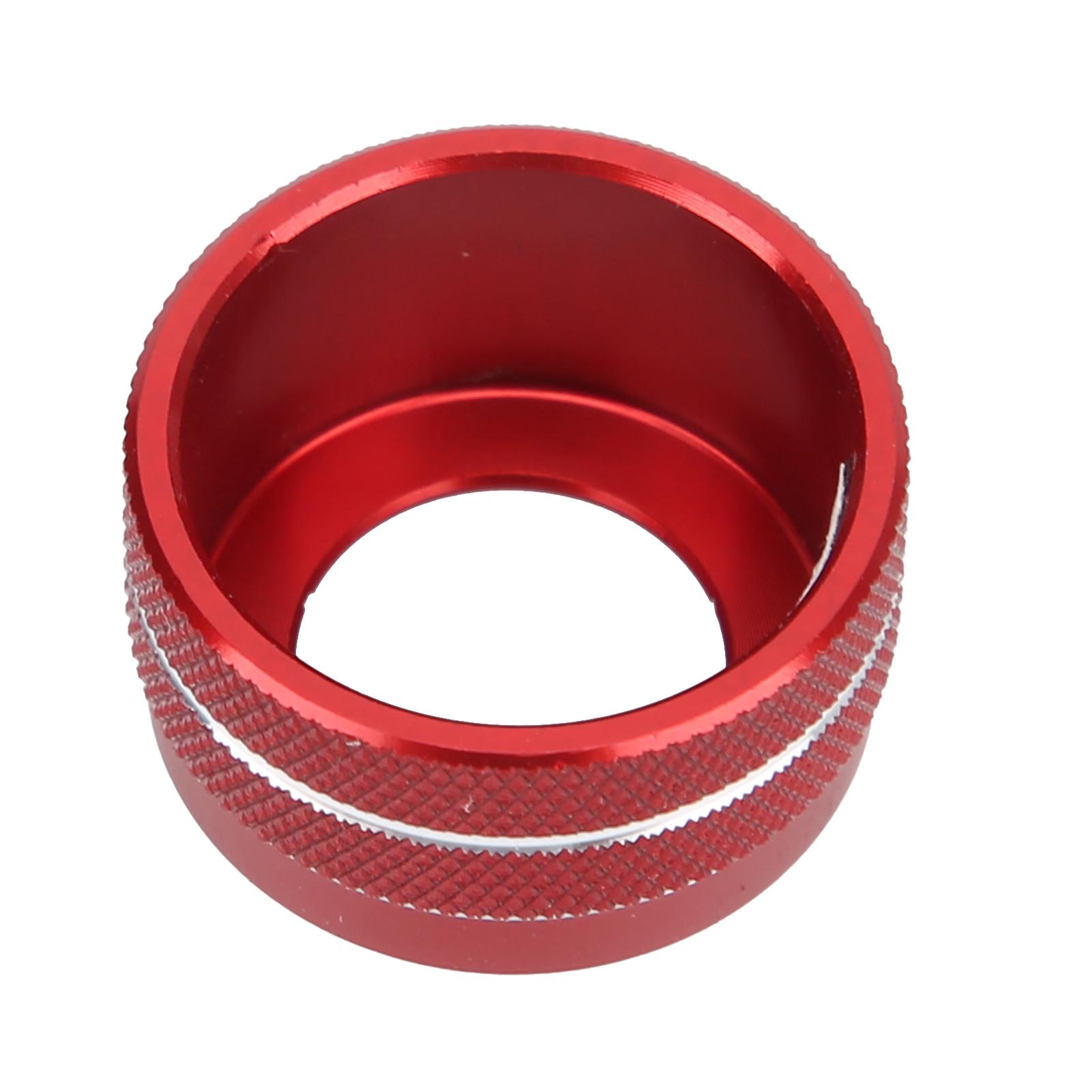 

Rearview Mirror Switch Knob Cover Trim Red Decor Replacement for CamryCorollaRAV4Highlander