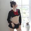 Sex Underwear Student Wear Seduction Photo Photography Long Sleeve Sailor Collar Sex Club Cosplay