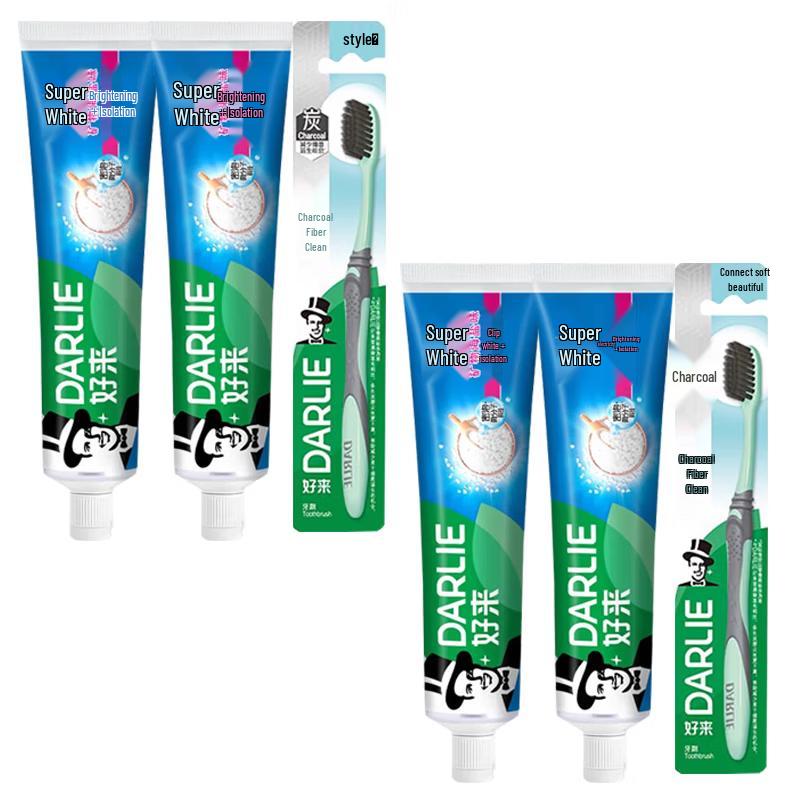 Darlie Mineral Salt Whitening & Gum Care Toothpaste Set