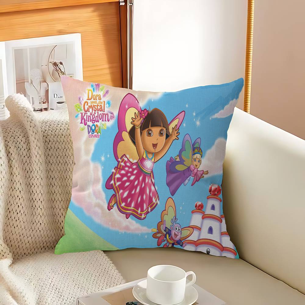 D-Dora T-The E-Explorer Pillowcases Home Bedding Decorative Pillow Cover Wedding Super Soft Pillow Case
