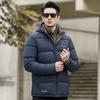 Winter Black Gold Graphene Men's Jacket Men's New Thickened Warm Business Cotton-padded Winter Clothing High Fluffy