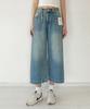Non And Non Keyring Set Bermuda Denim Pants_Nsdp5188 (Blue)