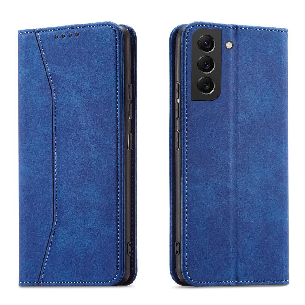 Hurtel Samsung Galaxy S22+ Blue Wallet Case
