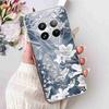 For Realme 12 Pro RMX3842 6.7" Summer Lotus Cute Cat Soft Silicone TPU Cover For Realme 12Pro+ 12Pro Plus RMX3840 Bumper Shell