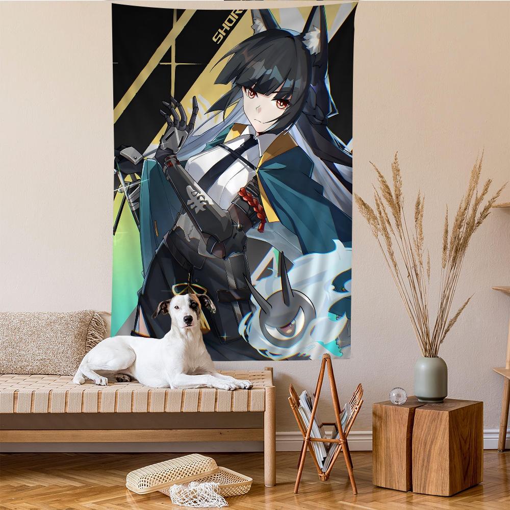 Zenless Zone Zero Colorful Tapestry Wall Hanging Hanging Tarot Hippie Wall Rugs Dorm Wall Art Decor