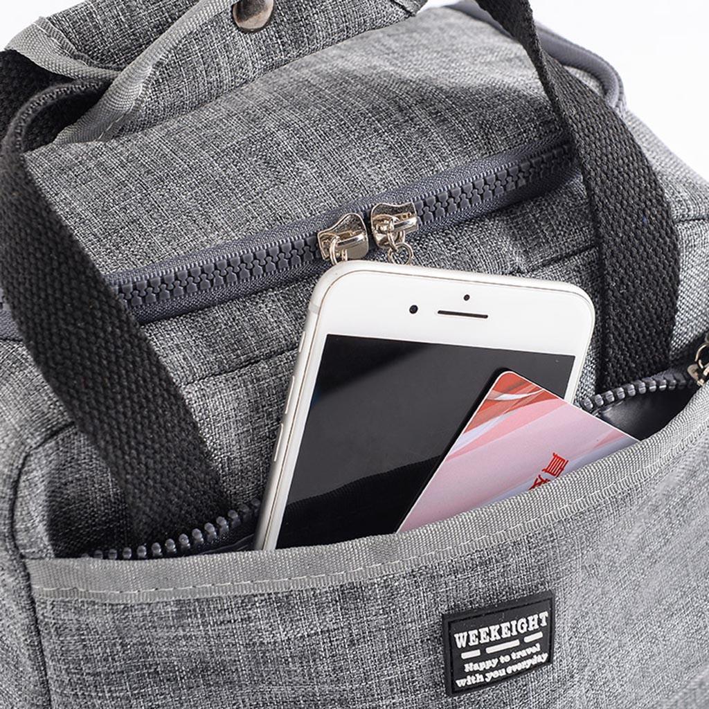 Insulated Lunch Box Soft Cooler Bag Thermal Work School Picnic Bento