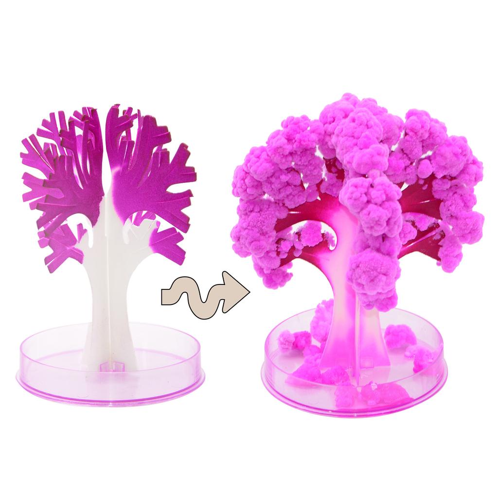 Copac cu flori de cireș magic, Sakura magică DIY Fun, Copac magic amuzant, Cireș magic, Copac din hârtie cu flori de cireș Magic Sakura, Kit de creștere a cristalelor