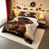 3 Piece Bedding Set with Duvet Cover and 2 Pillowcases - Lamine Yamal Spain 19 Sagrada Familia Art - Decor