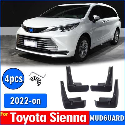 NEU FÜR Toyota Sienna Kotflügel Kotflügel Schmutzfänger Spritzschutz Autozubehör Auto Styline Vorne Hinten 4St