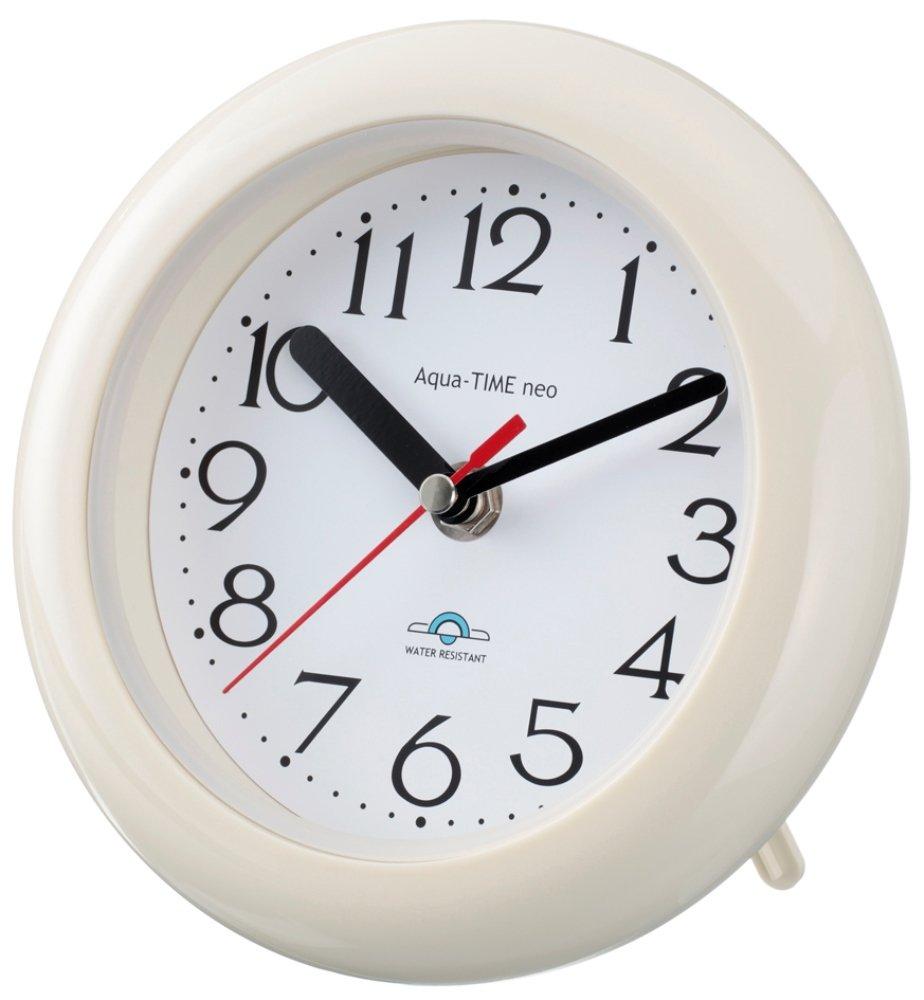 

Часы Landex Bass Clock Analog водонепроницаемые 17 см Aquatime Neo можно использовать как подставку белого цвета YT5232WH
