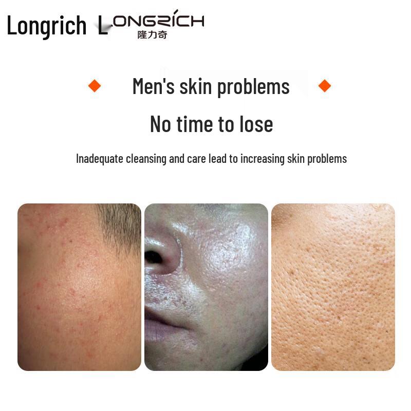 Longliqi Men's Purifying Cleansing Mousse