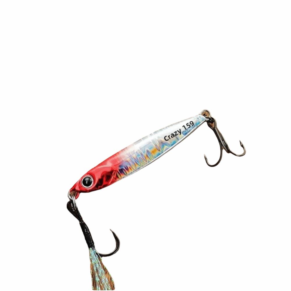 Drag Cast Design Vertical Metal Jig Metal Material Sea Bass Spoon Saltwater Lures Shore Fishing