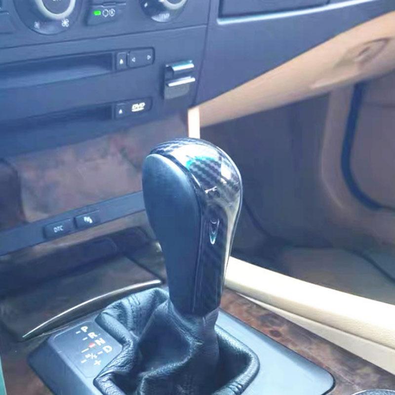 My good car Gear Shift Knob ABS Trim Cover Car Sticker Decoration For BMW E90 E92 E93 E60 E61 3 5 Series X3